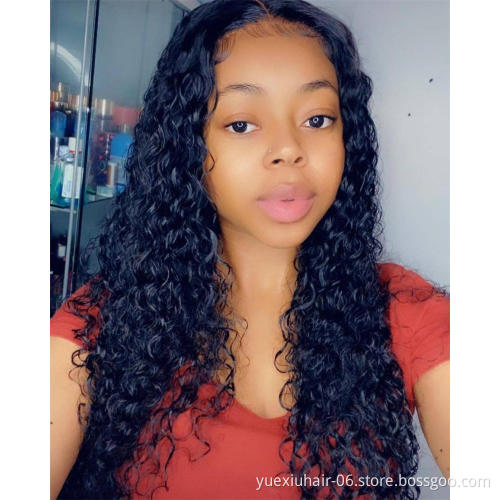 Factory Direct Supply 13x4 Lace Frontal Wig Human Hair Silk Straight Cuticle Aligned Hair Transparent Lace Wig